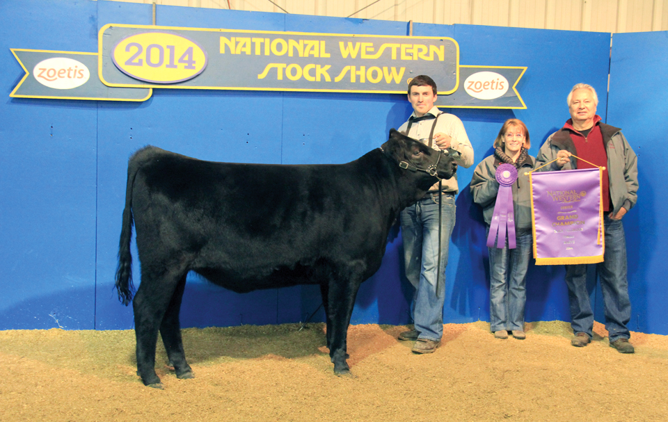 NATIONAL GRAND CHAMPION BLACK FULLBLOOD  FEMALE 2014